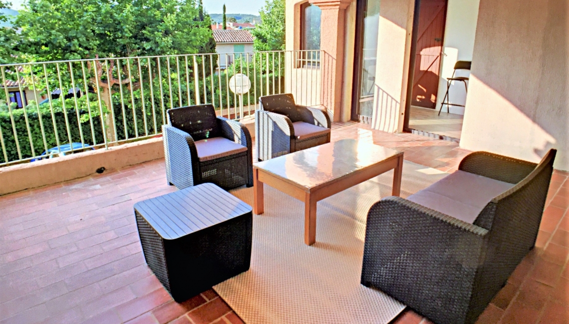 Terrasse Appartement Capucin Beauvallon Properties